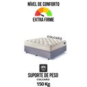 Ver mais imagens de Base Box Baú Casal 138x188 Suede com Colchão Audaz Molas Ensacadas