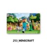 Painel Retangular em Tecido Minecraft Painel Retangular Estampado em Tecido 2m X 1,50m Altura Ref 25 - 1