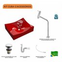 Ver imagem 3 de Kit Cuba Ml44 com Torneira Link 1062 Metal e Válvula Click 1"g Pol. com Sifão Pvc e Flexível Compace