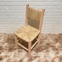 Ver imagem 3 de Kit 2 Cadeiras com Assento e Encosto de Palha