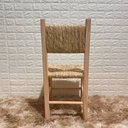 Ver imagem 5 de Kit 2 Cadeiras com Assento e Encosto de Palha