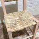 Ver imagem 7 de Kit 2 Cadeiras com Assento e Encosto de Palha