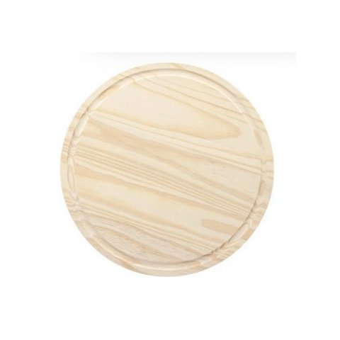 Tábua de Corte Pinus Redonda 24cm