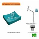 Ver imagem 3 de Kit Cuba Ml44 com Torneira Link 1062 Metal e Válvula Click 1"g Pol. com Sifão Pvc e Flexível Compace