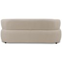 Ver imagem 6 de Sofá 3 Lugares Orgânico para Sala Living 198cm Florea M05 Bouclê Creme - Lyam Decor