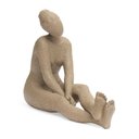 Ver imagem 1 de Escultura Decorativa Mulher em Poliresina 29cm Mart:bege