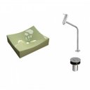 Ver imagem 2 de Kit Cuba Ml44 com Torneira Link 1062 Metal e Válvula Click 1"g Pol. com Sifão Pvc e Flexível Compace