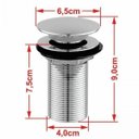 Ver mais imagens de Kit Cuba Ml44 C/torneira Link 1062 Metal 1/4 Volta Compace