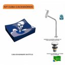 Ver imagem 3 de Kit Cuba Ml44 C/torneira Link 1062 Metal 1/4 Volta Compace