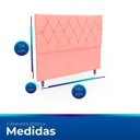 Ver imagem 6 de Cabeceira Estofada para Cama de Casal 140 Athena Suede