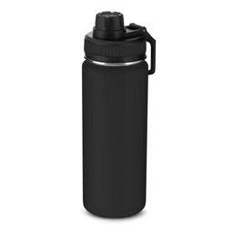 Garrafa com Alça e Bico 780ml em Aço Inox Preta - 2