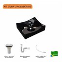 Ver imagem 3 de Kit Cuba Ml44 com Válvula 1 Pol. com Sifão Pvc e Flexível Compace