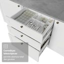 Ver imagem 7 de Balcão de Cozinha 60 cm 3 Gavetas (sem Tampo) Branco Vik Madesa