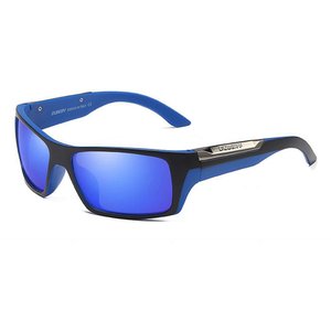 Óculos de Sol Estilo Dubery 186 Esportivo Lentes Polarizadas Azul