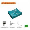 Ver imagem 3 de Kit Cuba Ml44 com Válvula Click 1"b Pol. com Sifão Pvc e Flexível Compace