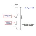 Ver imagem 3 de Rodapé BrasGroup Aqua 1009 15mm x 7cm x 2,40m