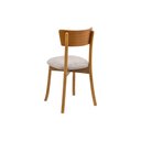 Ver imagem 2 de Cadeira Jantar Fluffy Madeira Maciça Cozinha Sala Conforto Studio Metal Madeira Cadeira Fluffy Mel