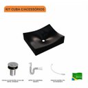 Ver imagem 3 de Kit Cuba Ml44 C/válvula Click 1 Pol. 2.6 Cm Sifão Pvc e Flexível Compace