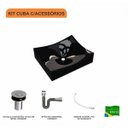 Ver imagem 3 de Kit Cuba Ml44 com Válvula Click 1"b Pol. com Sifão Cromado e Flexível Compace