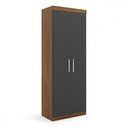 Ver imagem 1 de Guarda Roupa Genova Módulo de 2 Portas Ipe Wood com Grafite Batrol