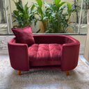 Ver imagem 5 de Sofá Caminha Pet Luxo em Sued Premium:marsala