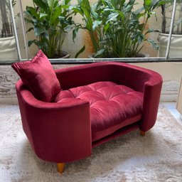 Sofá Caminha Pet Luxo em Sued Premium:marsala - 6