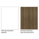 Ver mais imagens de Mesa Para Computador Gamer e Painel Tv Branco/rustic