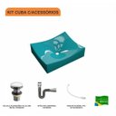 Ver imagem 3 de Kit Cuba Ml44 C/válvula Click 1 Pol. Sifão Cromado e Flexível Compace