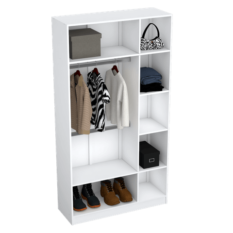 MODULO CLOSET CABIEIRO + NICHO M52.2021.B MUNDI MOVEIS