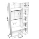 Ver imagem 2 de MODULO CLOSET CABIEIRO + NICHO M52.2021.B MUNDI MOVEIS