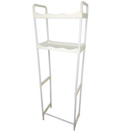 Rack Estante Banheiro 2 Prateleiras Vaso Sanitario Multiuso Lavanderia Cozinha Organizaçao Armazenam - 7