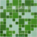 Ver imagem 1 de Pastilhas de Vidro 2,3 X 2,3 e 4,8 X 4,8 La Bella Griffe - Verde