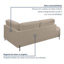 Ver imagem 6 de Sofá Living Orgânico 2 Lugares 175cm Base de Ferro Braço Direito Norten