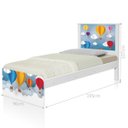 Ver imagem 2 de Cama Tema Solteiro Balões
