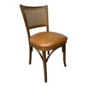 Ver imagem 1 de Cadeira Luxemburgo Assento Estofado Encosto em Tela