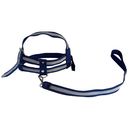 Ver imagem 2 de Coleira Peitoral Ajustável com Guia para Pet:azul/p