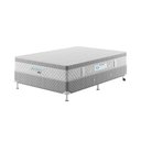 Ver imagem 1 de Cama Box Casal Bio Ocean Spubio Incofal Cinza 138x188x60cm