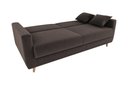 Ver imagem 4 de Sofá Cama Emília 2 Lugares 190cm Suede Marrom Matrix