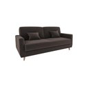 Ver imagem 1 de Sofá Cama Emília 2 Lugares 190cm Suede Marrom Matrix