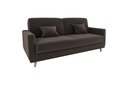 Ver imagem 1 de Sofá Cama Emília 2 Lugares 190cm Suede Marrom Matrix