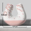 Ver imagem 5 de Almofada de Amamentação Travesseiro Flores Folhas Árvores Am474