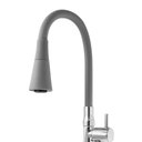 Ver imagem 1 de Torneira Cozinha Mesa Bica Alta/Movel 1/4 Gourmet Cinza 5495 C-59 Gr Kelly Metais