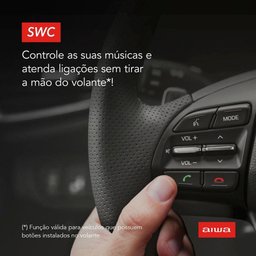 Car Áudio Central Multimídia, Aiwa, Tela 7" Hd, Bluetooth, Espelhamento 2din Aws-ca-dd-01 Bivolt . - 6