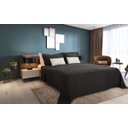 Ver imagem 2 de Kit Colcha Montblanc Cairo 101 Chumbo Casal Queen 230x260cm