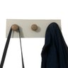 Cabideiro de Parede com 3 Suportes para Casacos, Bolsas, Blusas - 1