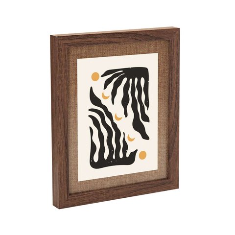 Porta Retrato 15x20 em MDF com Juta Marrom 14161 Mart