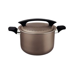 Espagueteira Tramontina Milazzo Alumínio Antiaderente Starflon Max Amêndoa 22 Cm Tramontina - 1