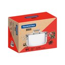 Ver imagem 5 de Caçarola Brava Rasa em Aço Inox Fundo Triplo com Tampa Plana e Alças 24 Cm 4.8 Litros Tramontina