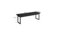 Ver imagem 3 de Banco Tubular Oxford 144cm Preto