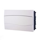 Ver imagem 1 de Quadro de Distribuição de Embutir 18 Din ou 12 Nema Tramontina com Porta Branca Tramontina